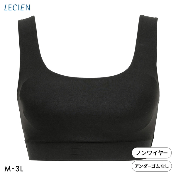 ルシアン 魔法みたいにピタっとフィット マジカルフィット ハーフトップ ブラジャー M-L LL-3L 単品 ノンワイヤー LECIEN
