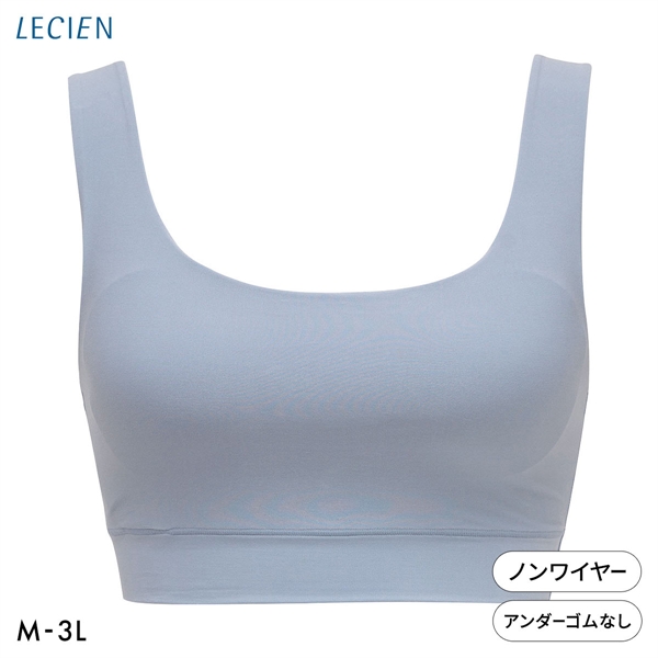 ルシアン 魔法みたいにピタっとフィット マジカルフィット ハーフトップ ブラジャー M-L LL-3L 単品 ノンワイヤー LECIEN