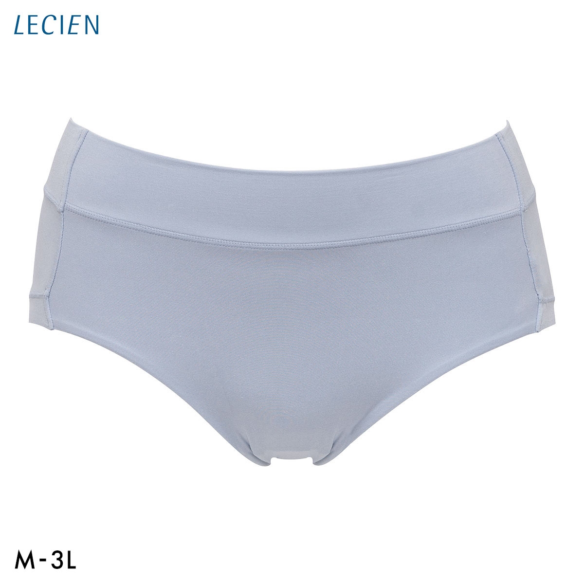 ルシアン 魔法みたいにピタっとフィット ショーツ マジカルフィット レディース  ペアショーツ 1分丈 M-L LL-3L 単品 LECIEN(BGY-ブルーグレー-M-L)