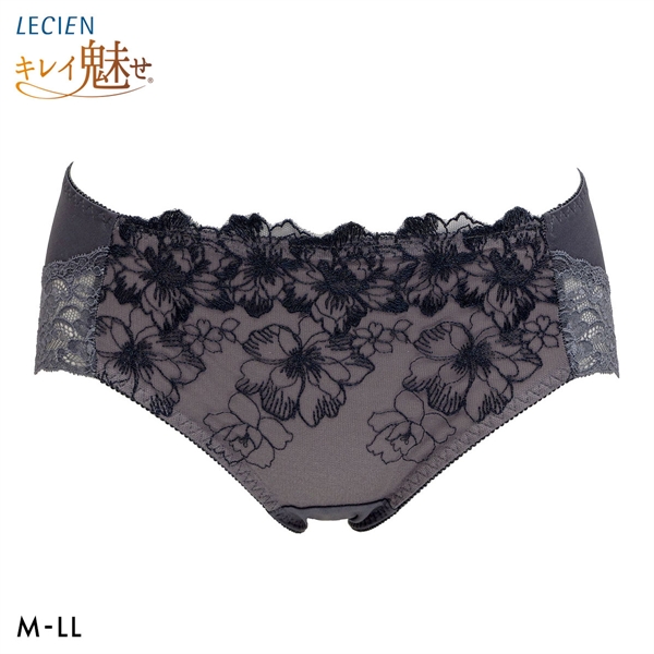 ルシアン キレイ魅せ 脇やせメイクブラ ペアショーツ スタンダード M L LL 大きいサイズ 履きこみ丈深め LECIEN 下着