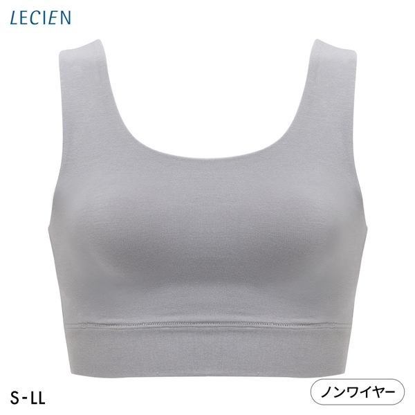 ルシアン マジカルフィット ジュニア ハーフトップ 綿混タイプ リラックス ファーストブラ S-M L-LL ノンワイヤー LECIEN