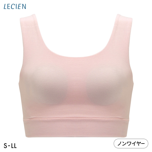ルシアン マジカルフィット ジュニア ハーフトップ 綿混タイプ リラックス ファーストブラ S-M L-LL ノンワイヤー LECIEN