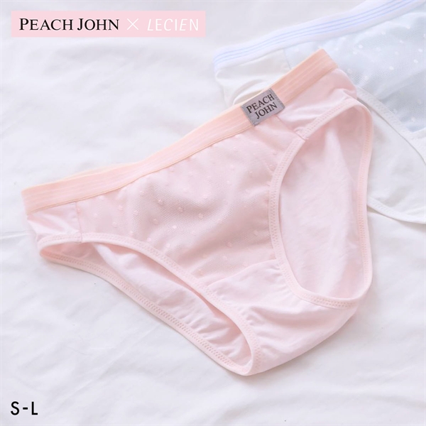 ルシアン PEACH JOHN×LECIEN ペアショーツ ドット NEW BASIC ティーン ピーチジョン PJコラボ パンツ ノーマルショーツ 下着