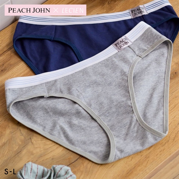 ルシアン PEACH JOHN×LECIEN ペアショーツ 無地 NEW BASIC ティーン ピーチジョン PJコラボ パンツ ノーマルショーツ 下着