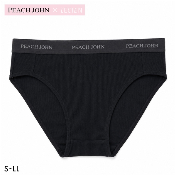ルシアン PEACH JOHN×LECIEN ショーツ NEW BASICタイプ リブ ティーン ピーチジョン PJコラボ パンツ ノーマルショーツ LECIEN