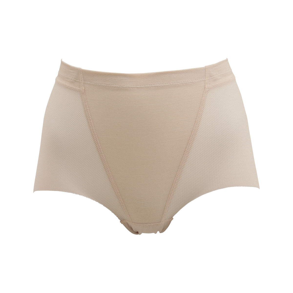 ルシアン LECIEN アンチェンジ Unchange 小腹押さえパンツ さわやかメッシュ ショート丈 補正 ソフト(NU-ヌード-M)