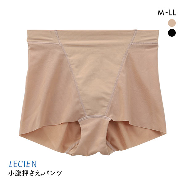 ルシアン LECIEN アンチェンジ Unchange あったか 小腹押さえ パンツ ショート丈 裏パイル 補正下着 ガードル ソフト M･L･LL
