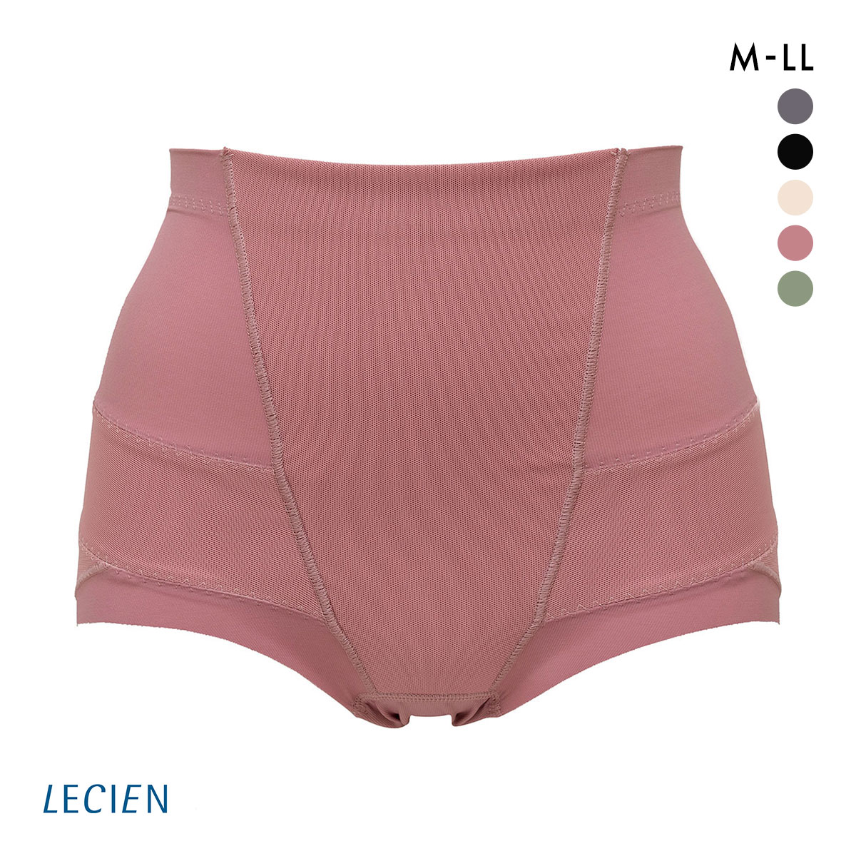 ルシアン LECIEN はいて実感 下半身のお悩み解決 骨盤パンツ ガードル ショート 補正下着 ソフト M･L･LL(PI-ピンク-M)