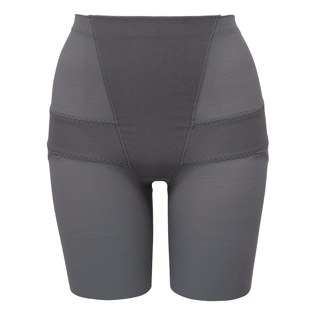 ルシアン LECIEN はいて実感 下半身のお悩み解決 骨盤パンツ ガードル セミロング 補正下着 ソフト 骨盤 引き締め M･L･LL(GY-グレー-M)