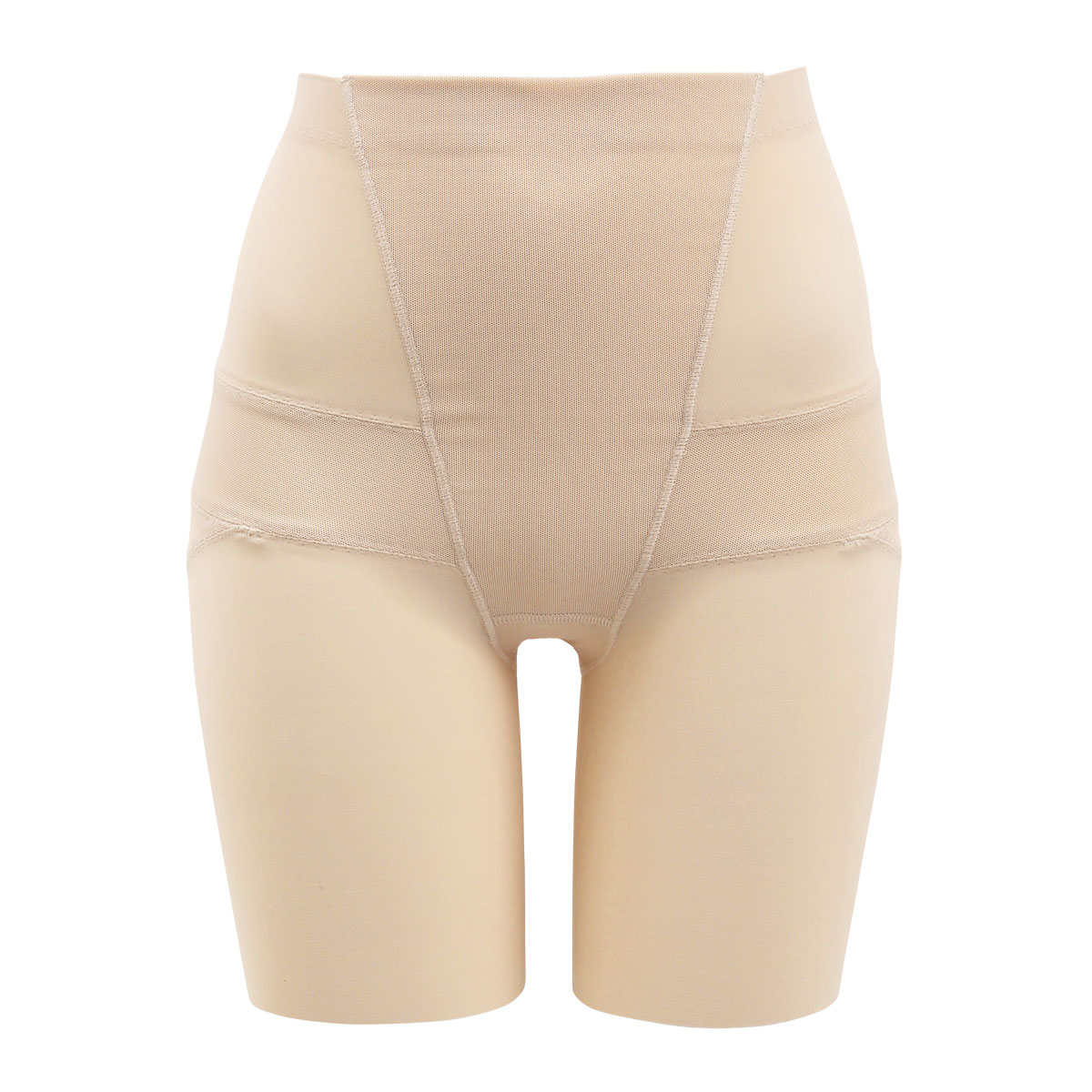 ルシアン LECIEN はいて実感 下半身のお悩み解決 骨盤パンツ ガードル セミロング 補正下着 ソフト 骨盤 引き締め M･L･LL(BE-ベージュ-M)