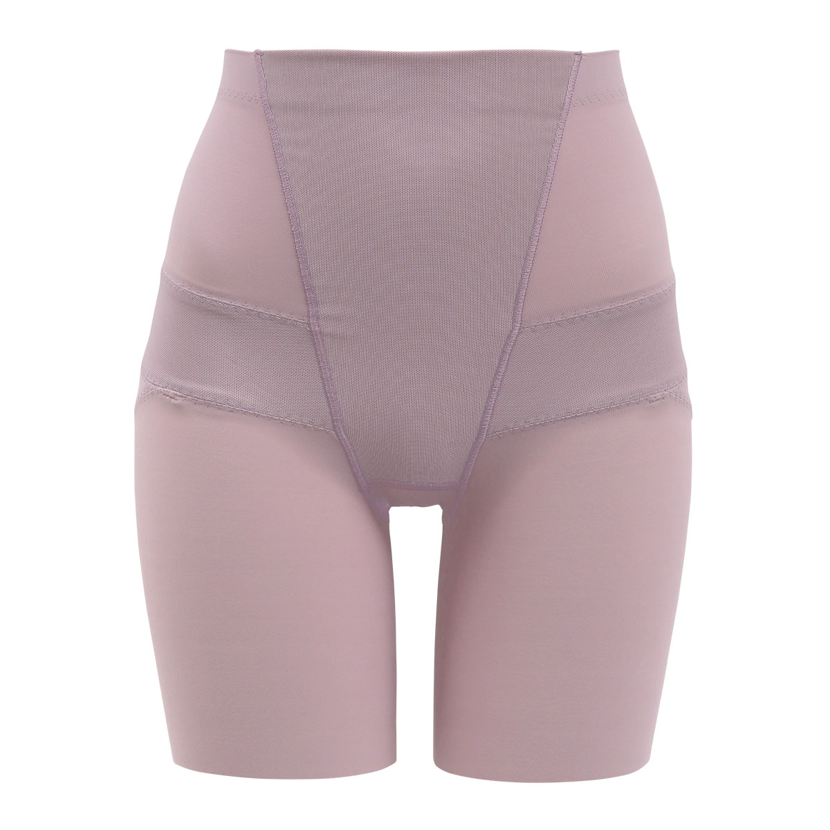 ルシアン LECIEN はいて実感 下半身のお悩み解決 骨盤パンツ ガードル セミロング 補正下着 ソフト 骨盤 引き締め M･L･LL(PGY-パープルグレー-M)