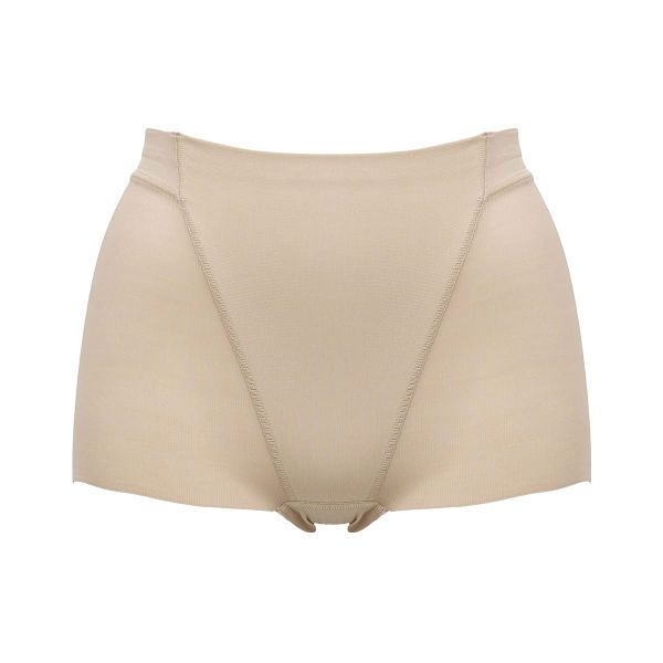 ルシアン LECIEN あったか 小腹押さえパンツ ショート丈 ぽっこりお腹を押さえる 補正下着 ガードル