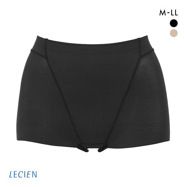 ルシアン LECIEN あったか 小腹押さえパンツ ショート丈 ぽっこりお腹を押さえる 補正下着 ガードル