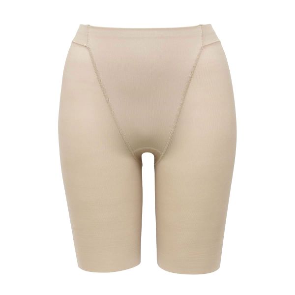 ルシアン LECIEN あったか 小腹押さえ パンツ ロング丈 裏パイル 補正下着 ガードル ソフト M･L･LL