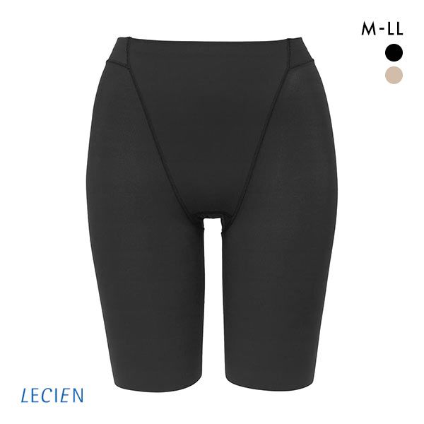 ルシアン LECIEN あったか 小腹押さえ パンツ ロング丈 裏パイル 補正下着 ガードル ソフト M･L･LL