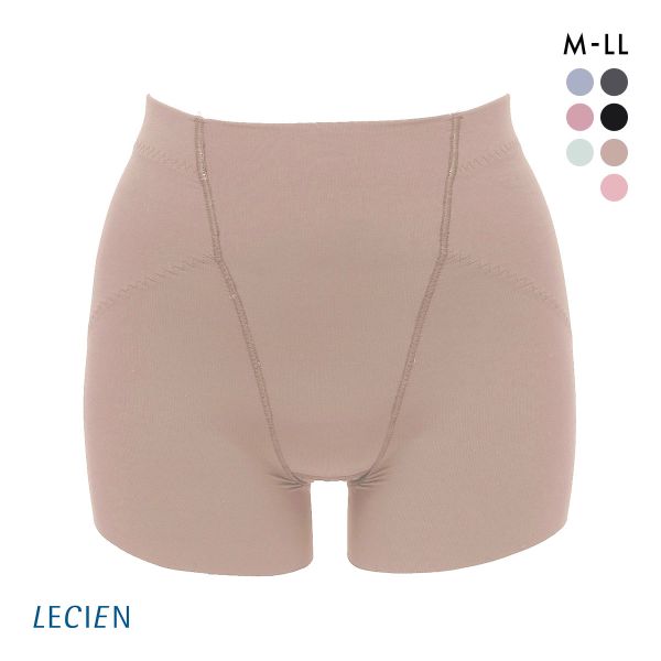 ルシアン LECIEN メイクキープボトム ショーツ ニューショート ボックス丈 補整下着 ガードル M L LL レディース 単品