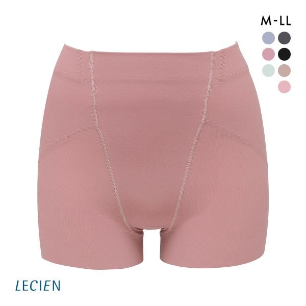 ルシアン LECIEN メイクキープボトム ショーツ ニューショート ボックス丈 補整下着 ガードル M L LL レディース 単品