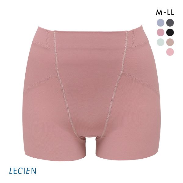 ルシアン LECIEN メイクキープボトム ショーツ ニューショート ボックス丈 補整下着 ガードル M L LL レディース 単品