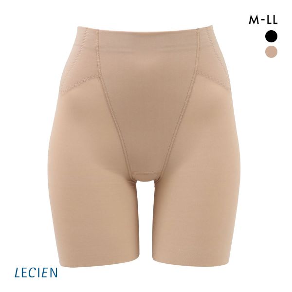 ルシアン あたたか はいて実感 下半身のお悩み解決 浮き輪肉撃退 ガードル パンツ M･L･LL ロング丈 補正下着 ソフト LECIEN