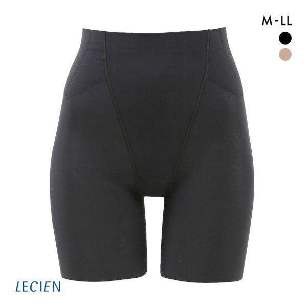 ルシアン あたたか はいて実感 下半身のお悩み解決 浮き輪肉撃退 ガードル パンツ M･L･LL ロング丈 補正下着 ソフト LECIEN
