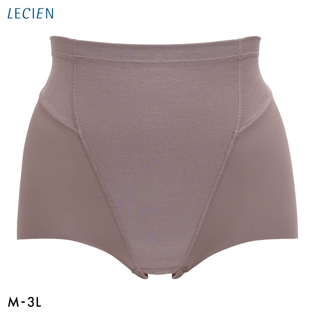 ルシアン アンチェンジ 小腹押さえパンツ ガードル ショート丈 補正下着 LECIEN(BR-ブラウン-M)