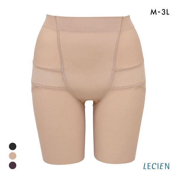 ルシアン はいて実感 下半身のお悩み解決 骨盤パンツ ガードル セミロング 補正下着 ソフト 引き締め 骨盤サポート M･L･LL LECIEN