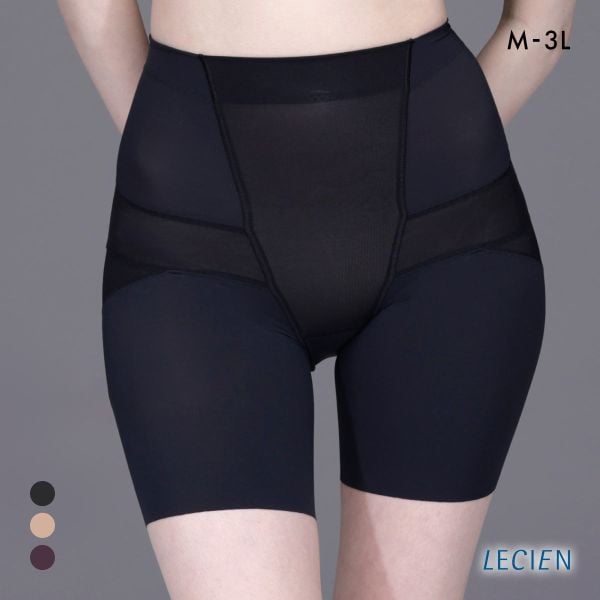ルシアン はいて実感 下半身のお悩み解決 骨盤パンツ ガードル セミロング 補正下着 ソフト 引き締め 骨盤サポート M･L･LL LECIEN