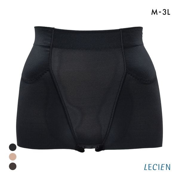 ルシアン はいて実感 下半身のお悩み解決 浮き輪肉撃退 パンツ ガードル ショート丈 M･L･LL 補正下着 ソフト LECIEN