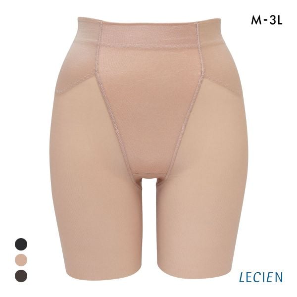 ルシアン はいて実感 下半身のお悩み解決 浮き輪肉撃退 ガードル パンツ M･L･LL ロング丈 補正下着 ソフト LECIEN