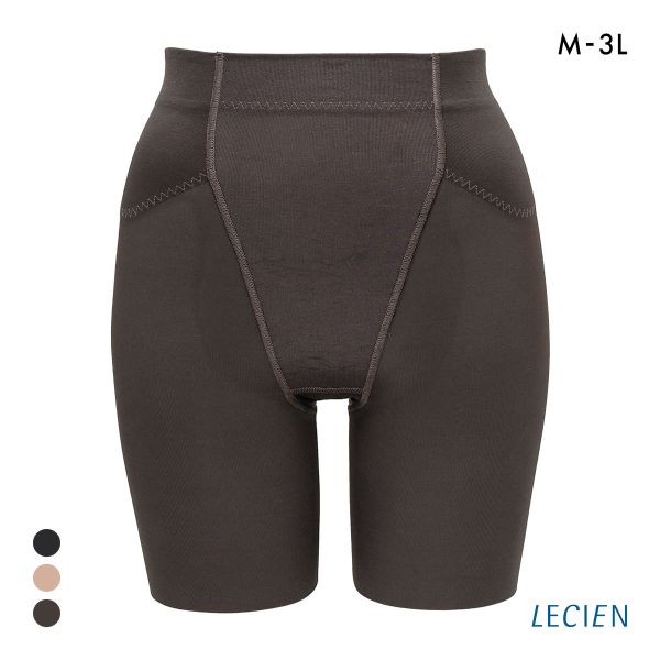 ルシアン はいて実感 下半身のお悩み解決 浮き輪肉撃退 ガードル パンツ M･L･LL ロング丈 補正下着 ソフト LECIEN