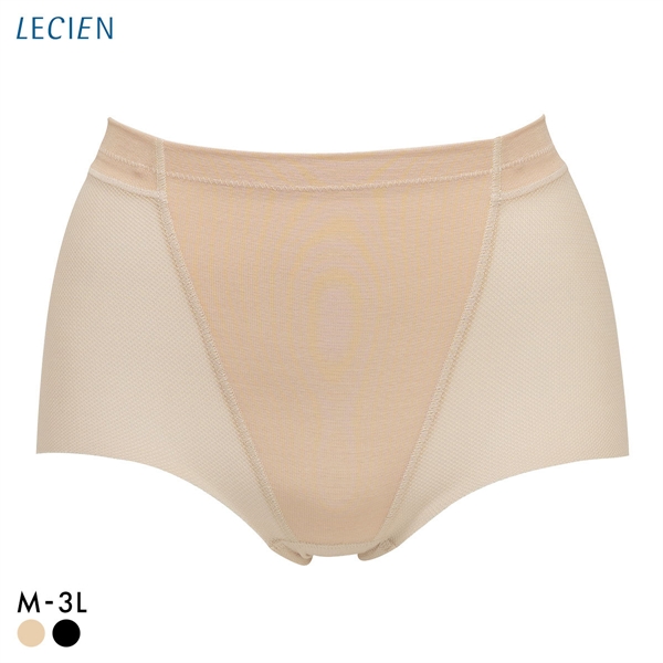 ルシアン LECIEN 小腹押さえパンツ 涼しいメッシュ ショート丈 吸汗速乾 ガードル ショーツ お腹押さえ 補正 ソフト 下半身のお悩み解決