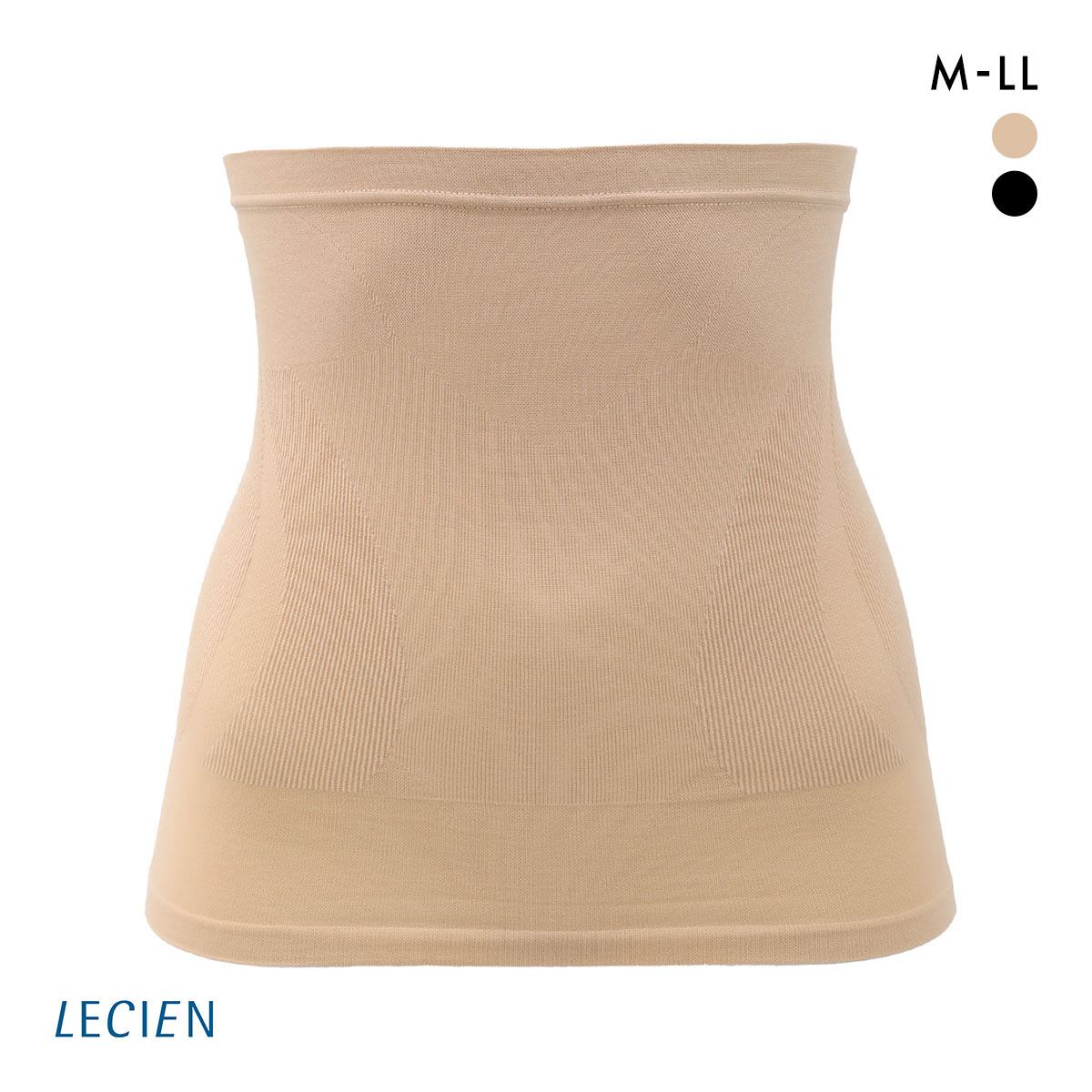 ルシアン LECIEN PowerShape ウエストニッパー 細くみせるインナー Body Liner M L LL 成型 補正下着 補整(BE-ベージュ-M)