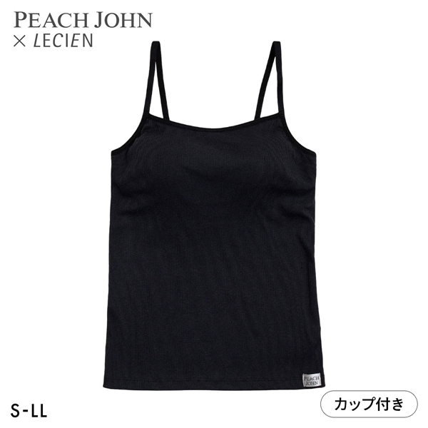 ルシアン PEACH JOHN×LECIEN カップ付きキャミ リブインナー NEW BASICタイプ LECIEN ティーン ピーチジョン PJコラボ