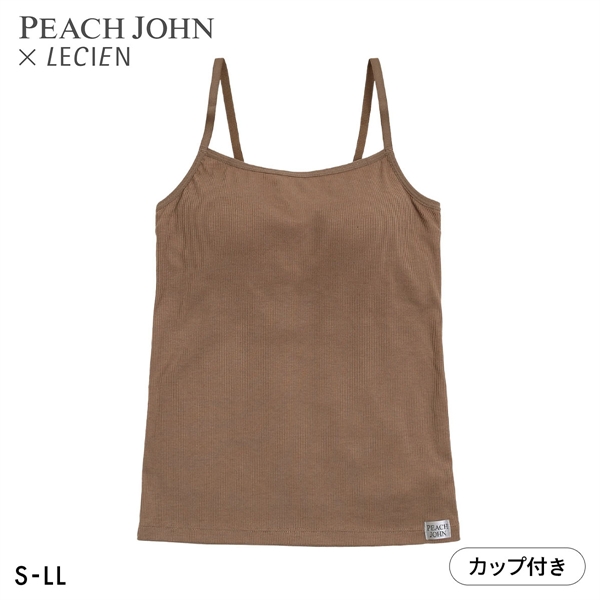 ルシアン PEACH JOHN×LECIEN カップ付きキャミ リブインナー NEW BASICタイプ LECIEN ティーン ピーチジョン PJコラボ