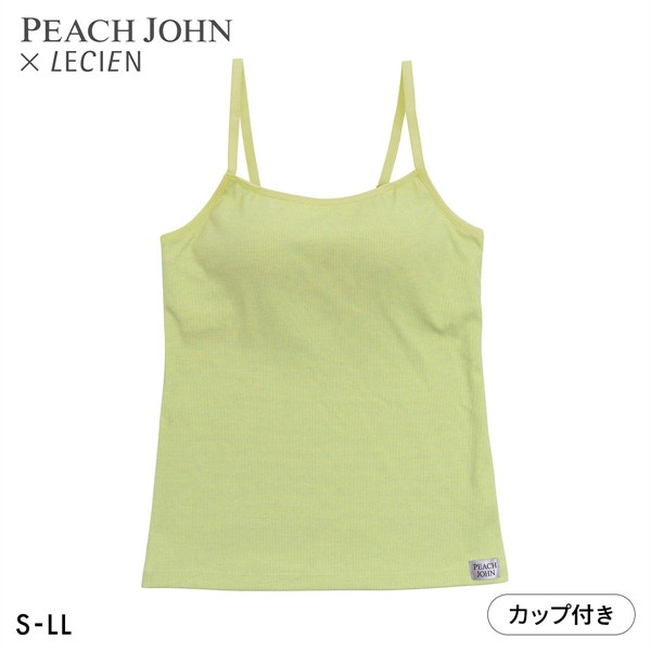 ルシアン PEACH JOHN×LECIEN カップ付きキャミ リブインナー NEW BASICタイプ LECIEN ティーン ピーチジョン PJコラボ