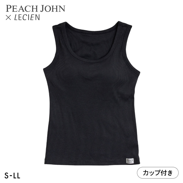 ルシアン PEACH JOHN×LECIEN カップ付きタンク リブインナー NEW BASICタイプ LECIEN ティーン ピーチジョン PJコラボ