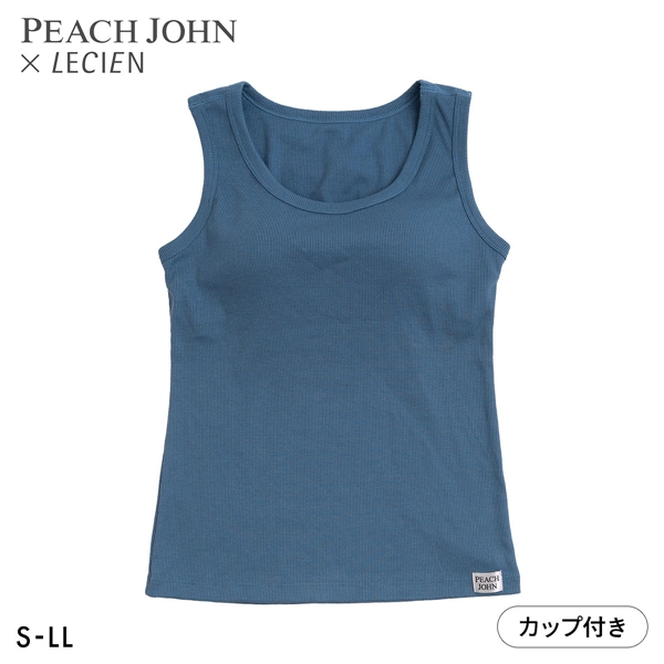 ルシアン PEACH JOHN×LECIEN カップ付きタンク リブインナー NEW BASICタイプ LECIEN ティーン ピーチジョン PJコラボ