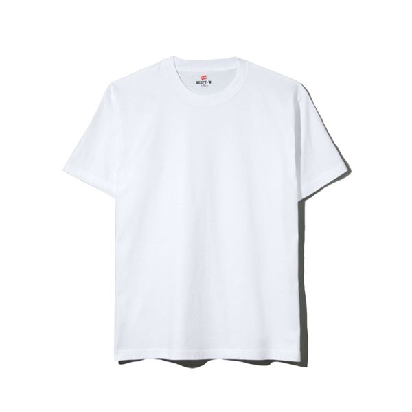 ヘインズ Hanes ビーフィー BEEFY-T ショートスリーブ クルーネック Tシャツ ビッグサイズ 半袖 H5180L ヘビーウェイト 白T