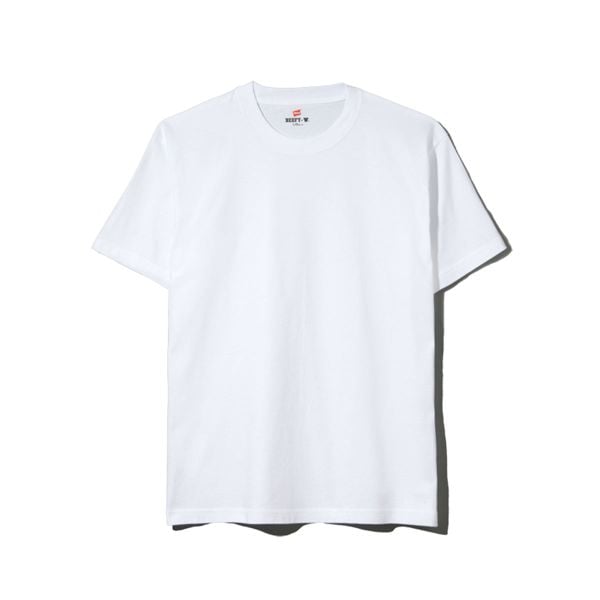 ヘインズ Hanes ビーフィー BEEFY-T ショートスリーブ クルーネック Tシャツ ビッグサイズ 半袖 H5180L ヘビーウェイト 白T