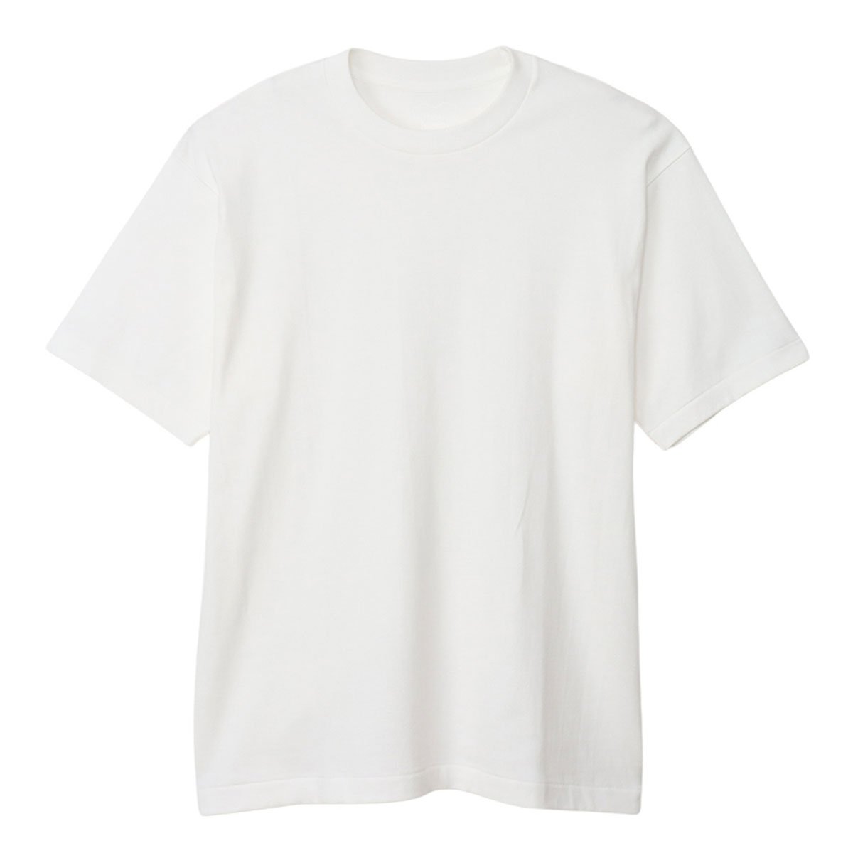 ヘインズ Hanes SHIRO クルーネックTシャツ メンズ インナー 半袖 白T HM1-X201(WH-ホワイト-S)