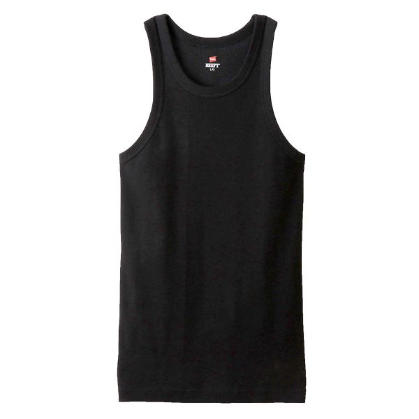 ヘインズ Hanes BEEFY タンクトップ リブ インナー RIB TANK TOP メンズ HM3-R102