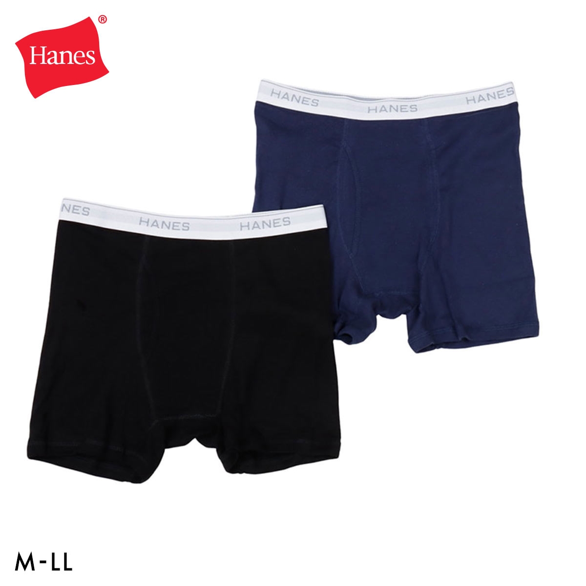 ヘインズ Hanes Global Line ボクサーブリーフ 2枚セット HM6EG701(S-M)