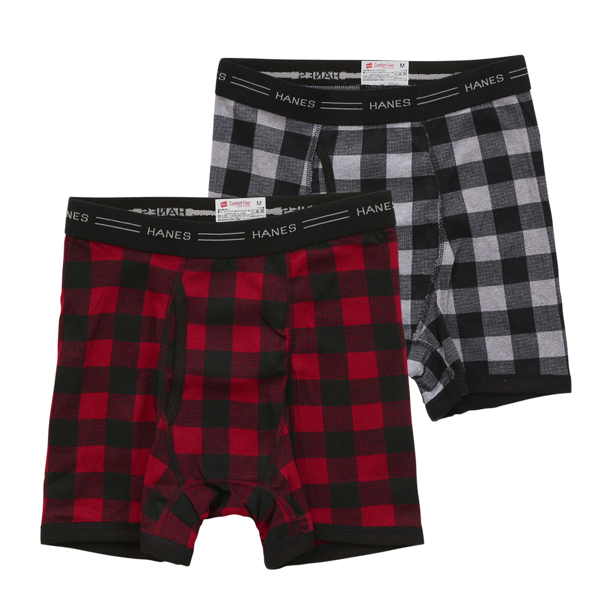 ヘインズ Hanes Global Line ボクサーブリーフ 2枚セット HM6EG701(E-M)