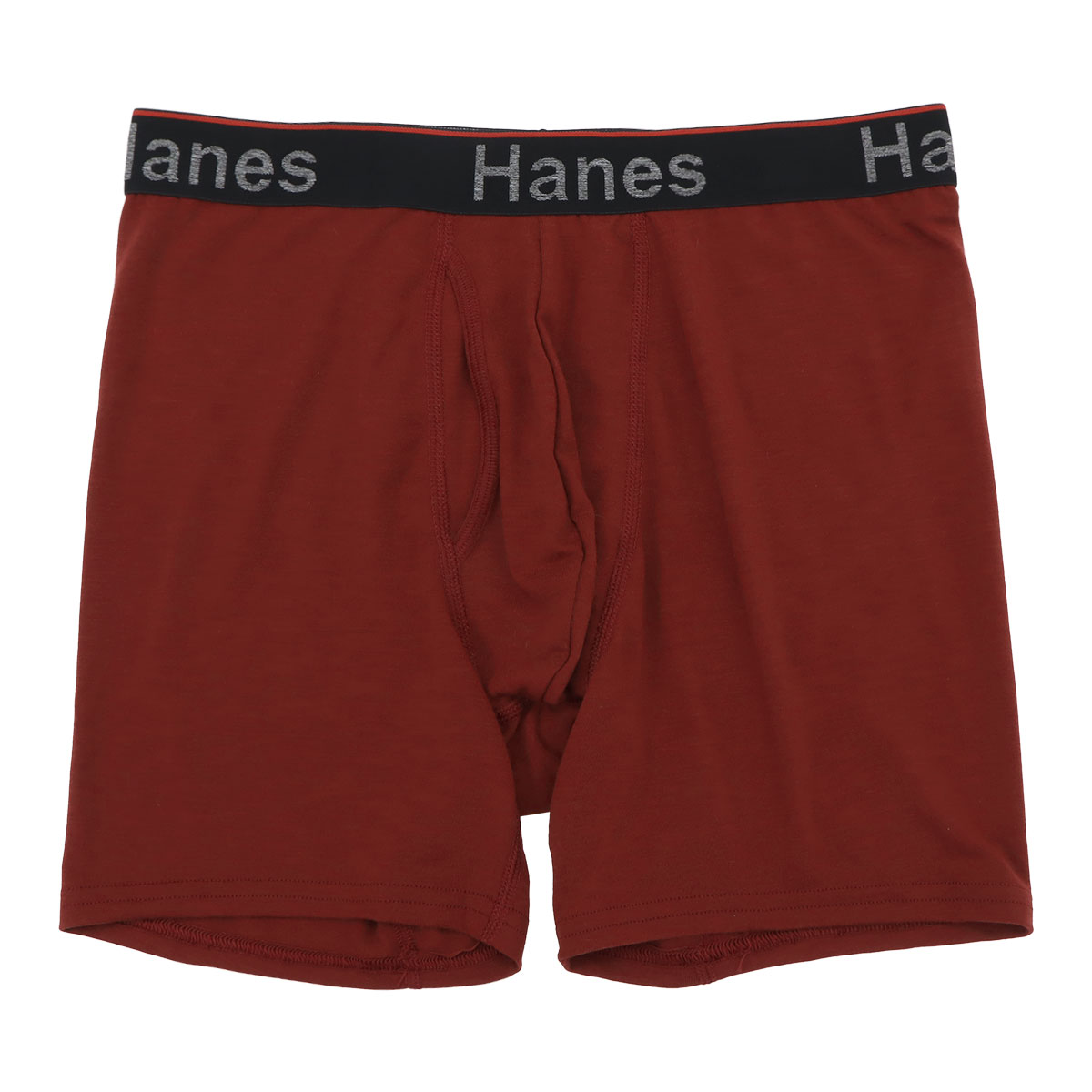 ヘインズ Hanes Comfort Flex Fit Total Support Pouch ボクサーパンツ メンズ アンダーウェア 前開き HM6EW101(EN-エンジ-M)