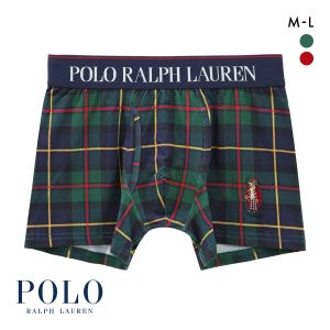 ポロ ラルフ ローレン Red Toggle Holiday Bear ボクサーパンツ 前あき メンズ アンダーウェア POLO RALPH LAUREN
