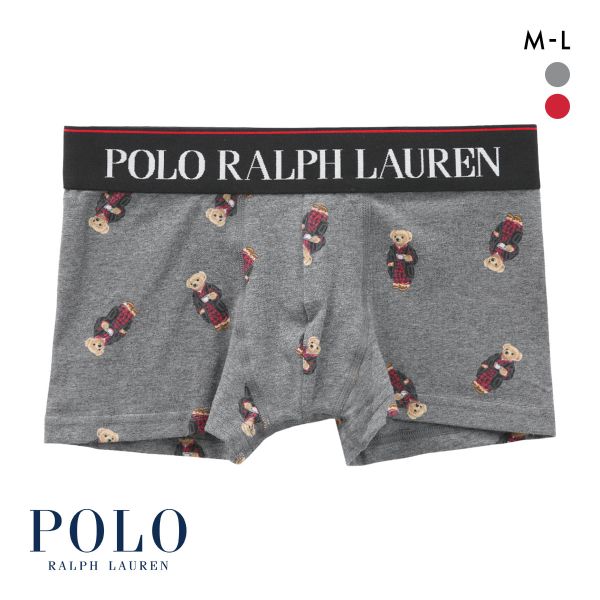 ポロ ラルフ ローレン Fall Morning Robe Bear ローライズ ボクサーパンツ 前閉じ メンズ アンダーウェア POLO RALPH LAUREN