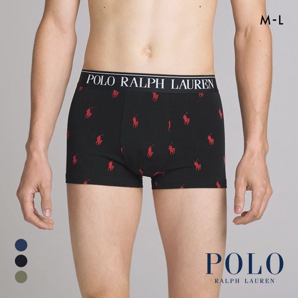 ポロ ラルフ ローレン PP Printed Short Boxer PPプリント ショート ボクサーパンツ メンズ POLO RALPH LAUREN 前開き