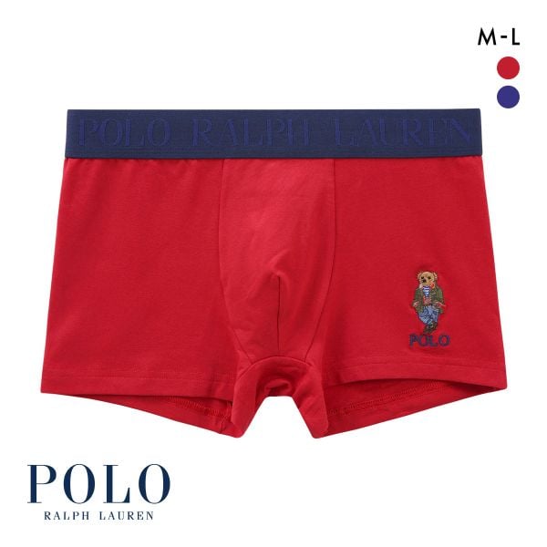 ポロ ラルフ ローレン Tahiti Bear Embroidery Short Boxer タヒチベア 刺繍 ショート ボクサーパンツ メンズ POLO RALPH LAUREN 前閉じ