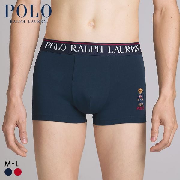 ポロ ラルフ ローレン Core Flag Sweater Embroidery Short Boxer ショート ボクサーパンツ メンズ POLO RALPH LAUREN 前閉じ