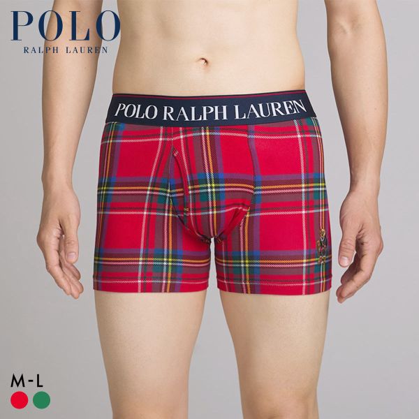 ポロ ラルフ ローレン Holiday Bear Embroidery Boxer Brief ボクサーパンツ 前あき メンズ アンダーウェア POLO RALPH LAUREN